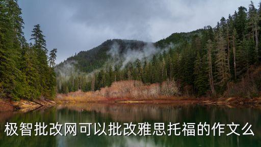 極智批改網(wǎng)可以批改雅思托福的作文么