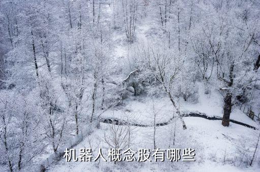 機(jī)器人概念股有哪些