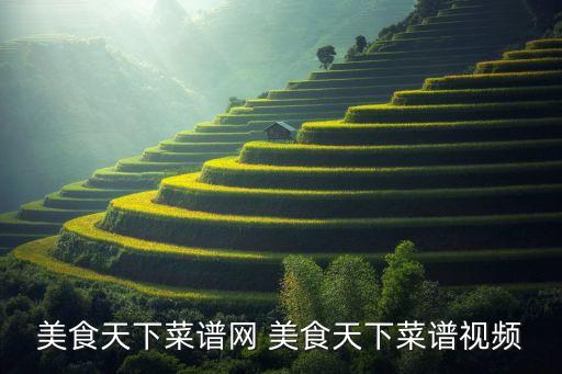美食天下菜譜網(wǎng) 美食天下菜譜視頻
