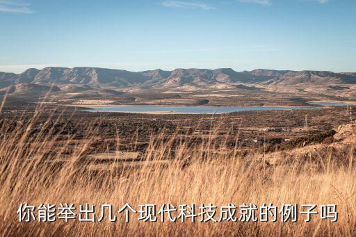 科技創(chuàng)新成功案例，誰能幫忙舉幾個(gè)科技成就方面的例子呢
