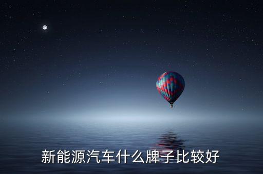 新能源汽車什么牌子比較好