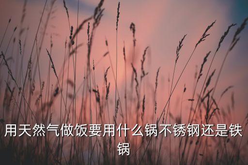 用天然氣做飯要用什么鍋不銹鋼還是鐵鍋