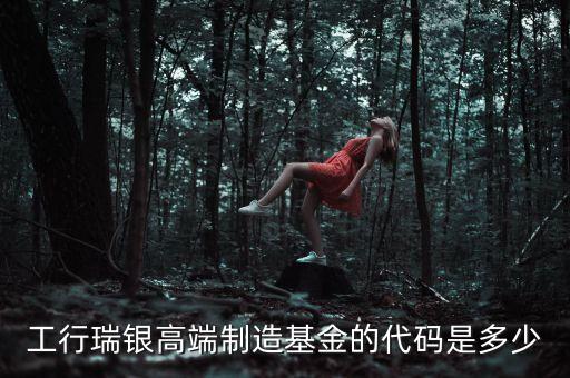 高端制造etf指數(shù)基金，工行瑞銀高端制造基金的代碼是多少