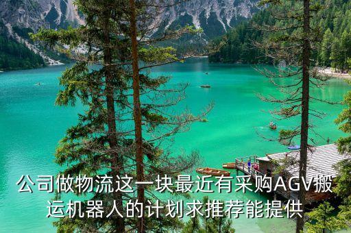 公司做物流這一塊最近有采購AGV搬運(yùn)機(jī)器人的計(jì)劃求推薦能提供