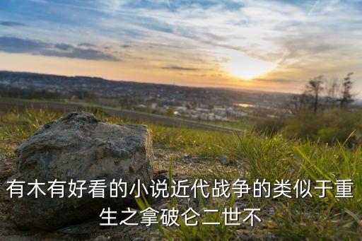 有木有好看的小說近代戰(zhàn)爭的類似于重生之拿破侖二世不