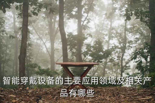 智能穿戴設(shè)備的主要應(yīng)用領(lǐng)域及相關(guān)產(chǎn)品有哪些