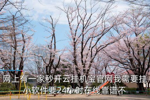 網(wǎng)上有一家秒開(kāi)云掛機(jī)寶官網(wǎng)我需要掛小軟件要24小時(shí)在線靠譜不