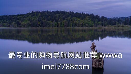 最專業(yè)的購物導(dǎo)航網(wǎng)站推薦 wwwaimei7788com