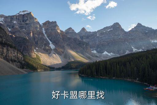 卡盟第一網(wǎng)站，好卡盟哪里找
