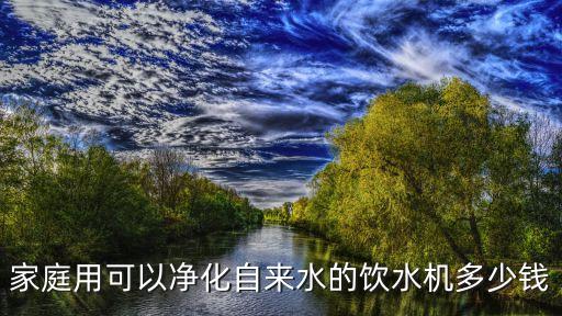 凈化飲水機多少錢一臺，家庭用可以凈化自來水的飲水機多少錢