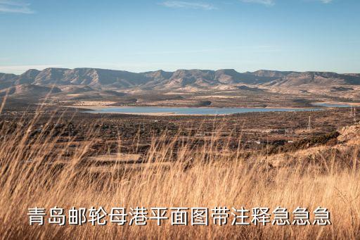 青島郵輪母港平面圖帶注釋急急急