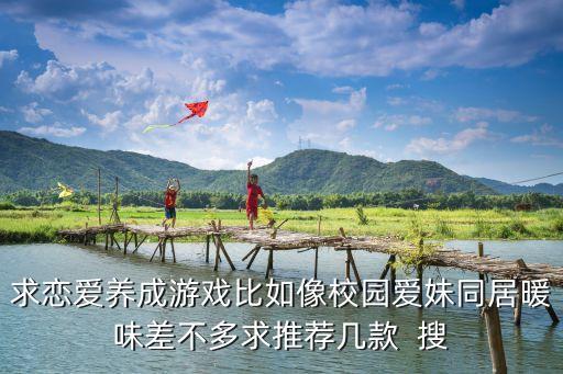 戀愛同居游戲，情侶網(wǎng)絡(luò)同居類游戲