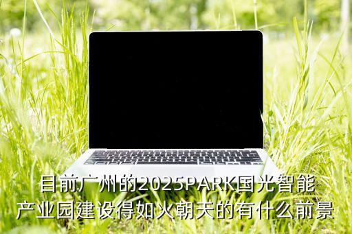 目前廣州的2025PARK國光智能產(chǎn)業(yè)園建設(shè)得如火朝天的有什么前景