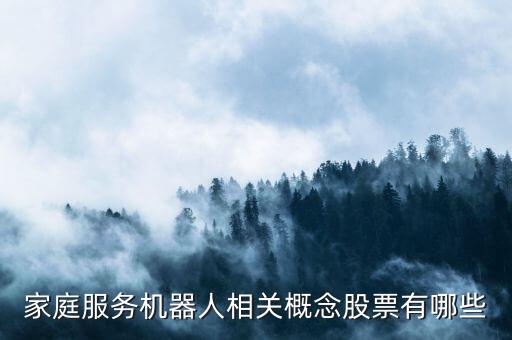 中國十大機器人股票代碼，家庭服務(wù)機器人相關(guān)概念股票有哪些