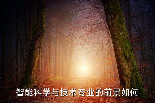 智能科學(xué)與技術(shù)就業(yè)前景，智能科學(xué)與技術(shù)專業(yè)的前景如何