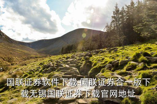 國聯(lián)證券軟件下載 國聯(lián)證券合一版下載無錫國聯(lián)證券下載官網(wǎng)地址