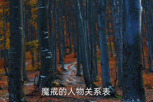 魔戒的人物關(guān)系表