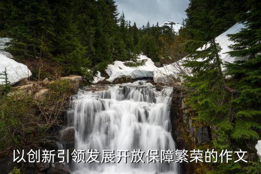 創(chuàng)新引領(lǐng)發(fā)展作文800字怎么寫(xiě)，以創(chuàng)新引領(lǐng)發(fā)展開(kāi)放保障繁榮的作文