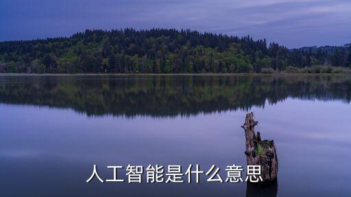 人工智能是什么意思