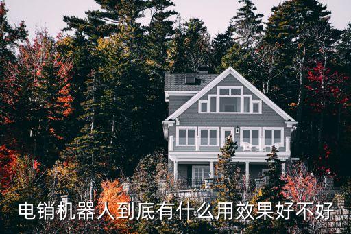 電銷機(jī)器人到底有什么用效果好不好