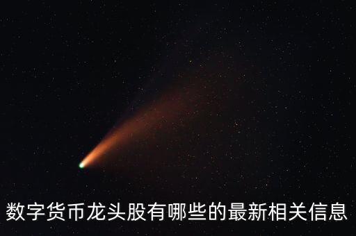 數(shù)字貨幣龍頭股有哪些的最新相關(guān)信息