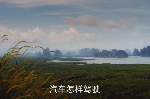 汽車怎樣駕駛