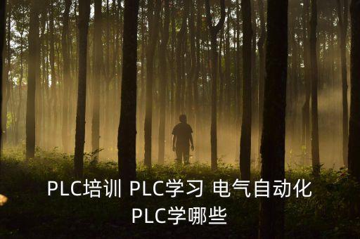 PLC培訓(xùn) PLC學(xué)習(xí) 電氣自動(dòng)化PLC學(xué)哪些