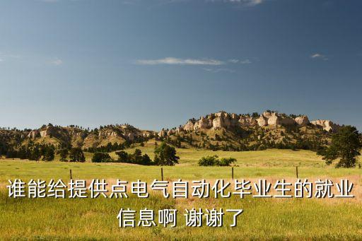 電氣自動(dòng)化招聘信息，電氣工程及其自動(dòng)化找工作
