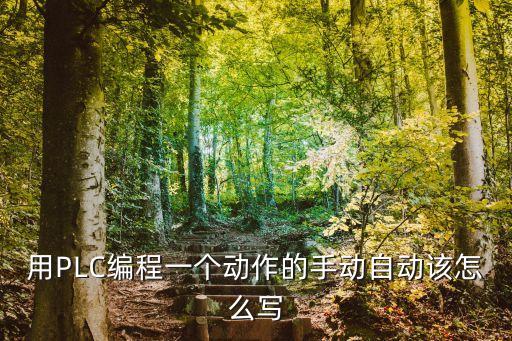 用PLC編程一個(gè)動(dòng)作的手動(dòng)自動(dòng)該怎么寫(xiě)