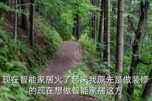 現(xiàn)在智能家居火了起來我原先是做裝修的現(xiàn)在想做智能家居這方