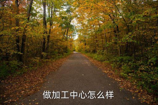 做加工中心怎么樣