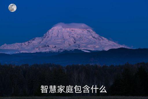 智慧家庭包含什么