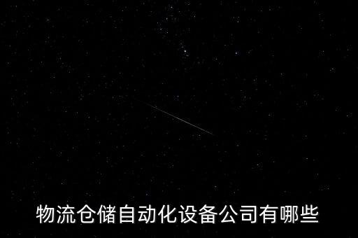 物流倉儲自動化設(shè)備公司有哪些