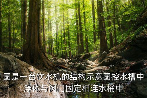 圖是一臺(tái)飲水機(jī)的結(jié)構(gòu)示意圖控水槽中浮體與閥門(mén)固定相連水桶中