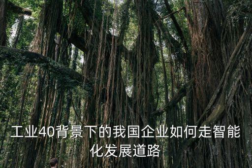 工業(yè)40背景下的我國企業(yè)如何走智能化發(fā)展道路