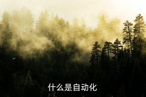 什么是自動(dòng)化