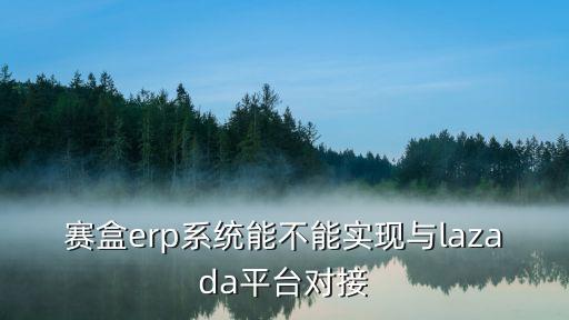 賽盒erp系統(tǒng)能不能實(shí)現(xiàn)與lazada平臺(tái)對(duì)接