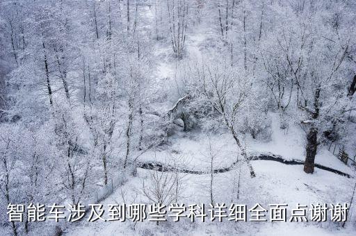 智能車(chē)自動(dòng)駕駛技術(shù)學(xué)什么，自動(dòng)駕駛汽車(chē)涉及哪些技術(shù)