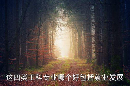 這四類工科專業(yè)哪個好包括就業(yè)發(fā)展