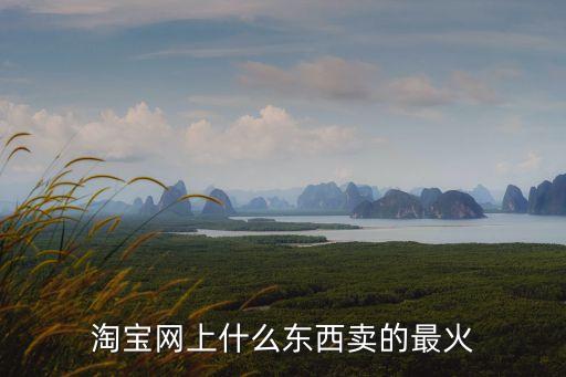 淘寶網(wǎng)上什么東西賣的最火