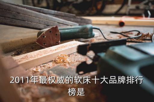 2011年最權(quán)威的軟床十大品牌排行榜是