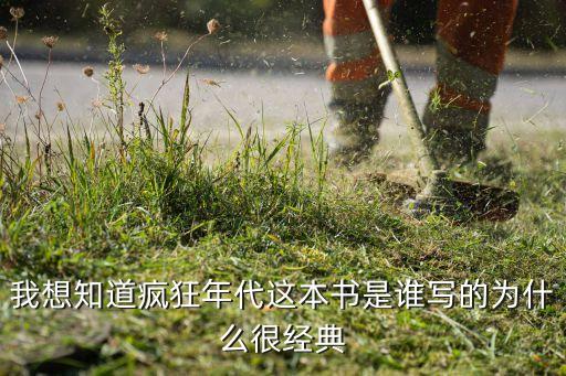 我想知道瘋狂年代這本書是誰寫的為什么很經典