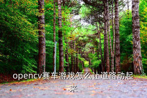 opencv賽車游戲怎么讓道路動起來