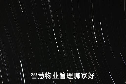 智慧物業(yè)管理哪家好