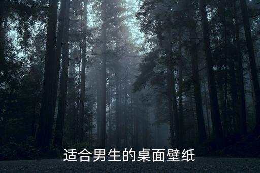 適合男生的桌面壁紙