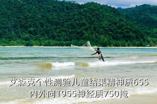 艾森克個(gè)性測(cè)驗(yàn)兒童結(jié)果精神質(zhì)655內(nèi)外向1955神經(jīng)質(zhì)750掩
