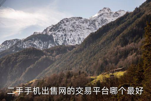 二手手機(jī)出售網(wǎng)的交易平臺哪個(gè)最好