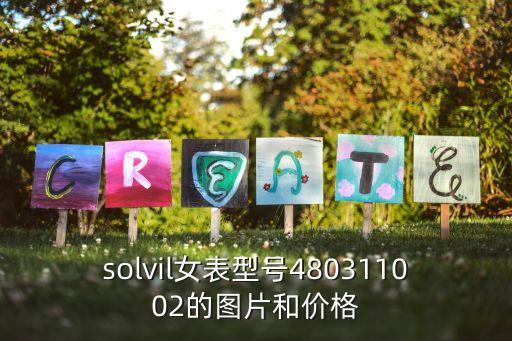 solvil女表型號480311002的圖片和價格