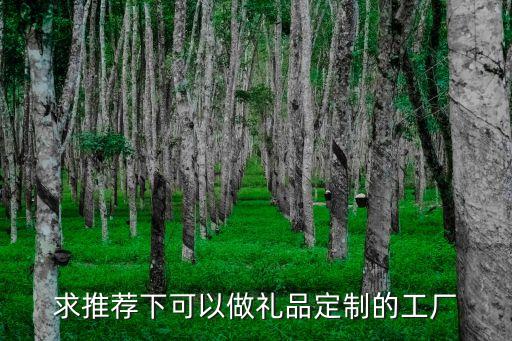 求推薦下可以做禮品定制的工廠