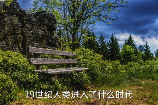 19世紀人類進入了什么時代